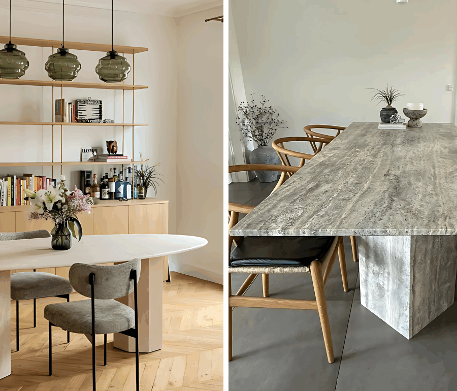 natural stone table - efesus home