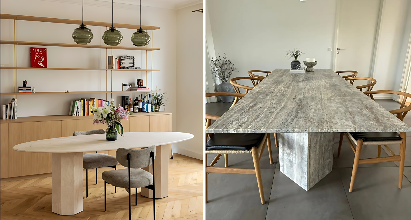 natural stone table - efesus home