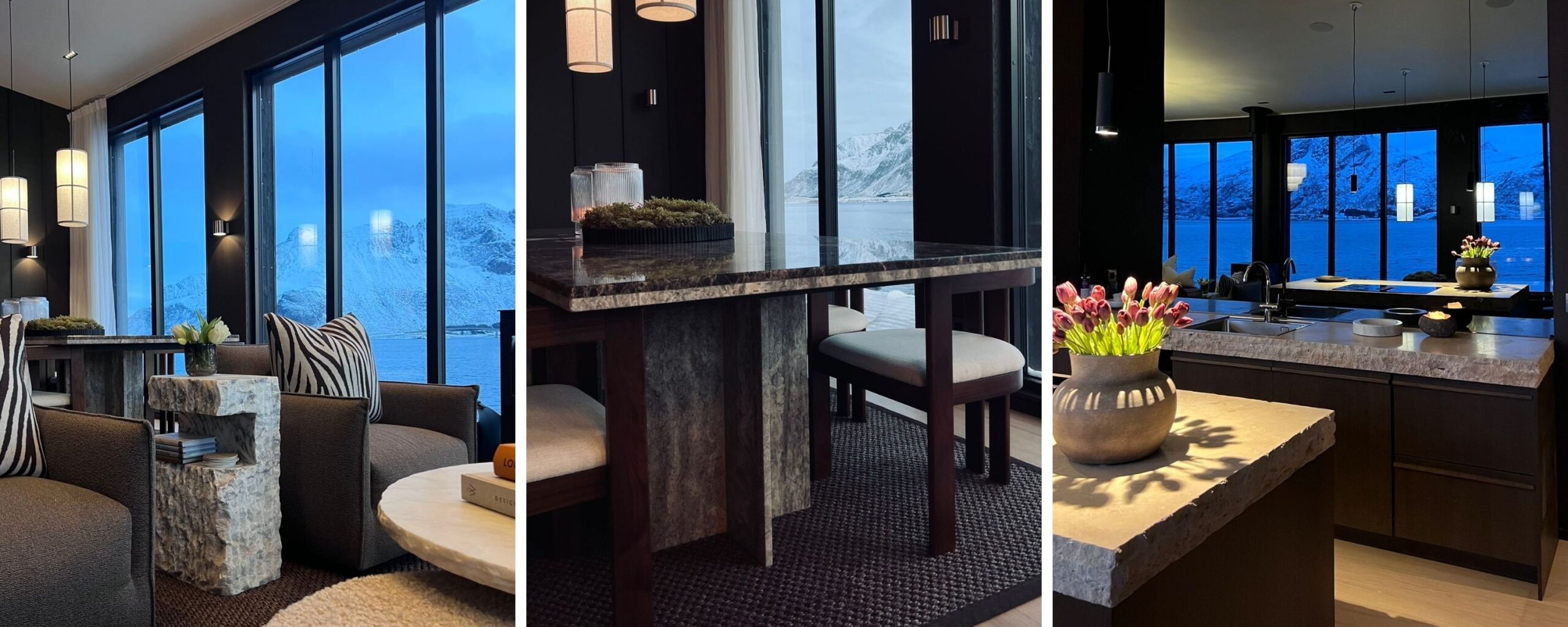 Efesus Home - Natural Stone Coffee Tables - Natural Stone Tables