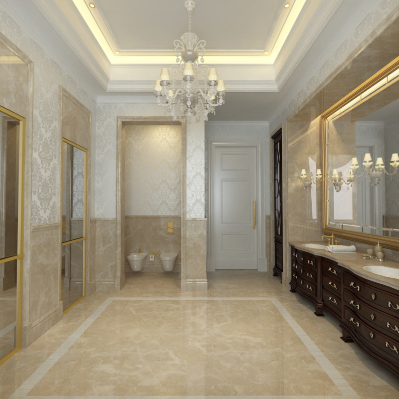 Burdur Bej Mermerin Modern Mimari Ve İç Mekan Tasarımındaki Kullanımı 5 dogal tas banyo 118 1 - efesus home