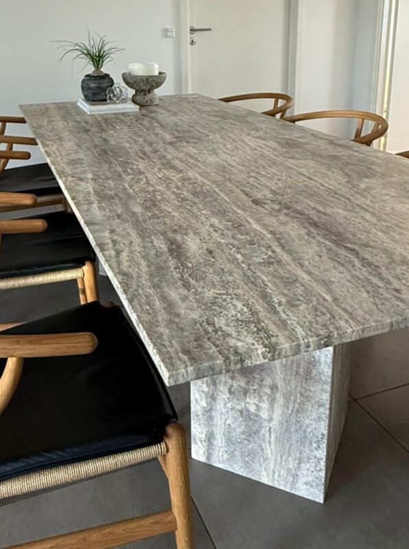 Warm Interior Spaces With Travertine Furniture 6 18 - efesus home