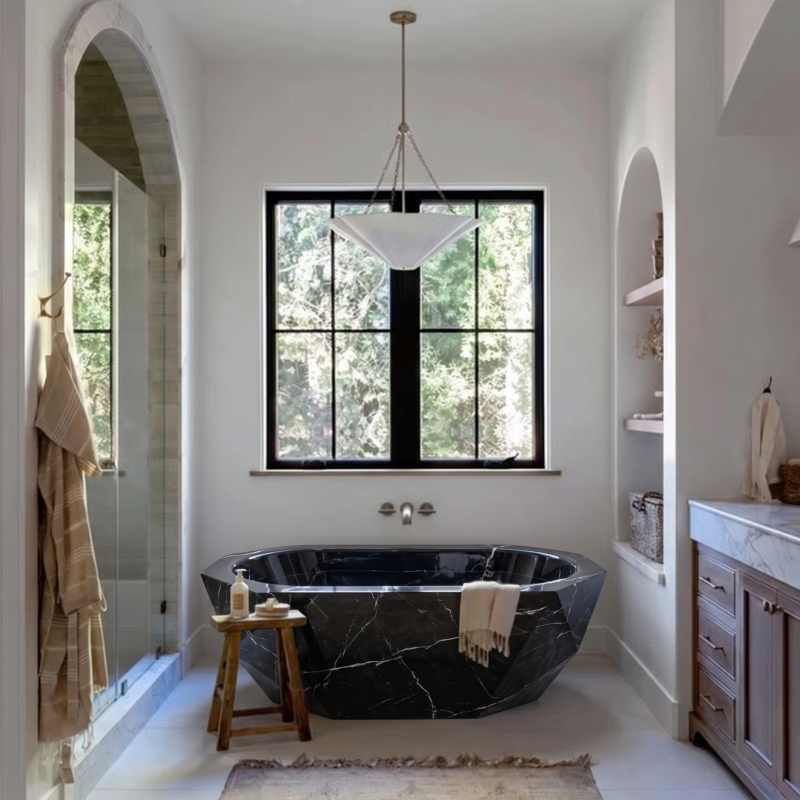 Marble Bathtubs: Sculptural Natural Stone Forms In Bathroom Design 6 hf 20260709 071955 44c07c0e 8de7 4faa 96bb 07f2aa957575 1 - efesus home